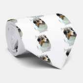 Cravate Australian Shepherd Mom 2 (Roulé)