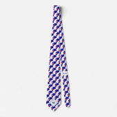 Cravate AUSTRALIE Christian Monogramme (Devant)