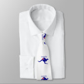 Cravate Australie Drapeau Kangaroo Thunder_Cove (Attaché)