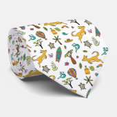 Cravate Australie Icon Seasless Motif (Roulé)