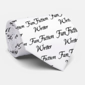 Cravate Auteur de fiction de fan (Roulé)
