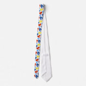 Cravate Autism Heart Neck Tie (Dos)