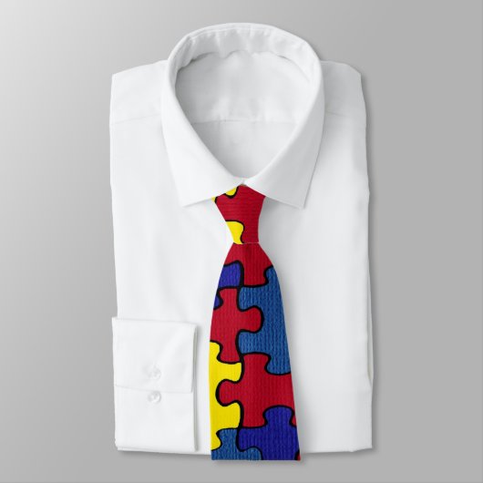 Cravate Autisme (Attaché)