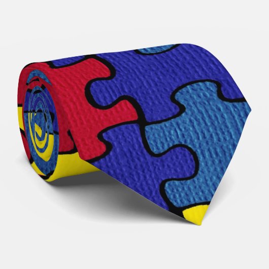 Cravate Autisme (Roulé)