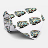 Cravate autocar retro (Roulé)