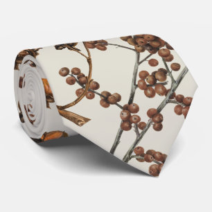 Cravate Automne Automne Aquarelle Feuilles de feuillage