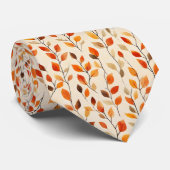 Cravate Automne Feuilles Automne Motif (Roulé)