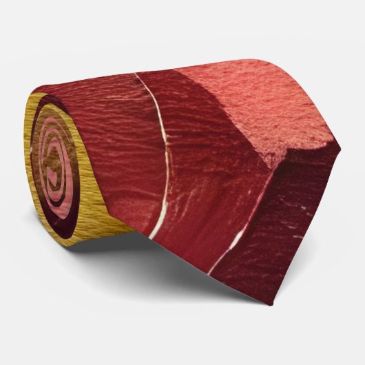 Cravate Automne Feuilles Motif (Roulé)