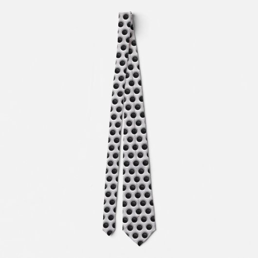 Cravate Automobile Pois Grille style (Dos)