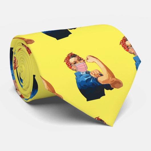 Cravate Autonomisation féminine masquée Thunder_Cove (Roulé)