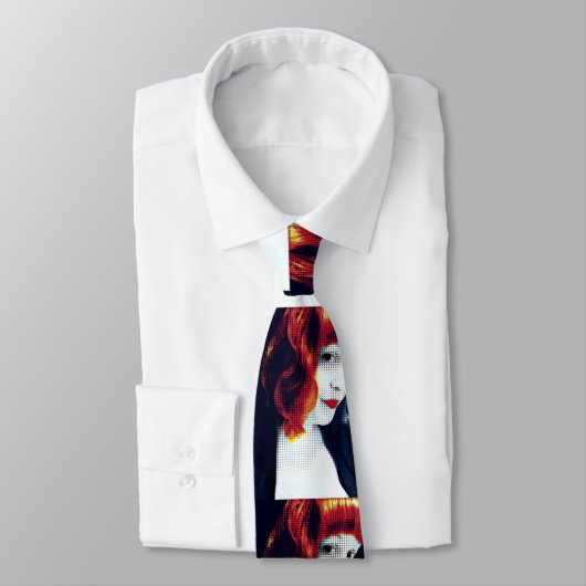 Cravate Autoportrait Pop Art (Attaché)