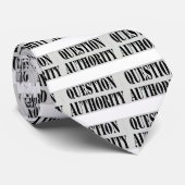 Cravate Autorité de question (Roulé)