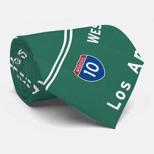 Cravate Autoroute d'autoroute nationale de Los Angeles la (Roulé)