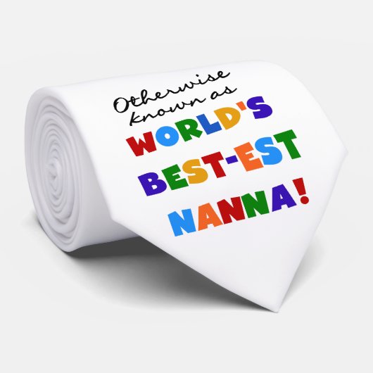 Cravate Autrement connu comme cadeaux de Meilleur-est (Roulé)