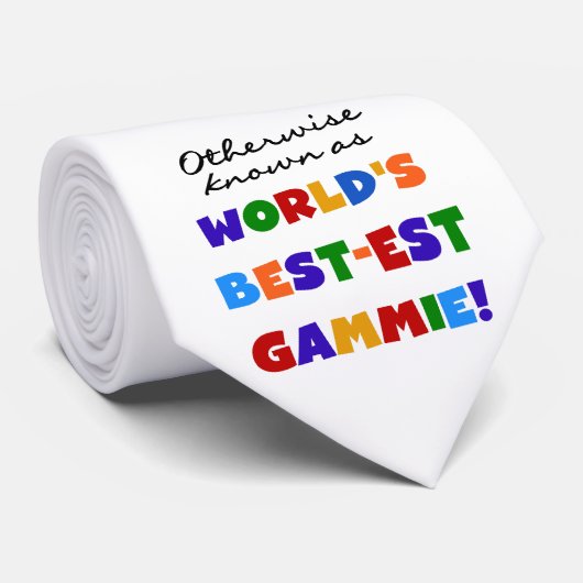 Cravate Autrement connu comme T-shirts de Meilleur-est Gam (Roulé)