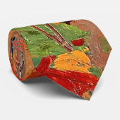 Cravate Autumn-Fall, fine art by Tom Thomson, (Roulé)