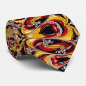 Cravate aux couleurs belges (Roulé)