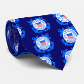 Cravate Auxiliaire de la garde côtière (Roulé)