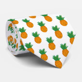 cravate avec ananas (Roulé)