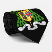 Cravate avec armoiries de l'archevêque Lefebvre (Roulé)