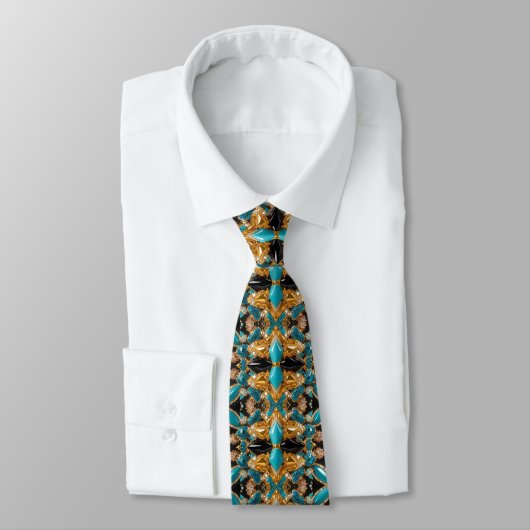 Cravate avec Bahamas Colours Design (Attaché)