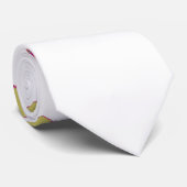 Cravate avec Big Yellow Twirl (Roulé)