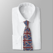 Cravate avec British Colours Design (Attaché)