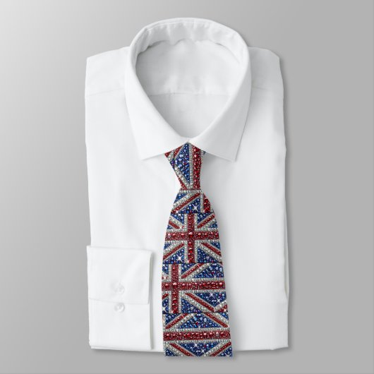 Cravate avec British Colours Design (Attaché)