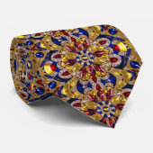 Cravate avec Colombie Colours Design (Roulé)