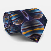 Cravate avec design Honeycomb (Roulé)