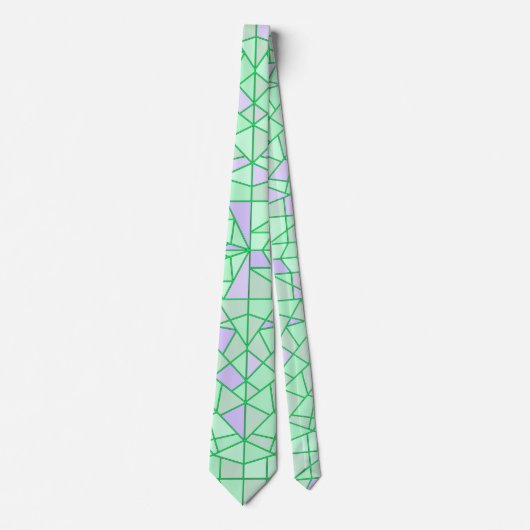 Cravate avec design plus vert (Devant)