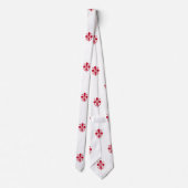 Cravate avec Drapeau de Florence, Italie (Dos)