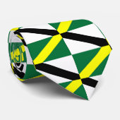 Cravate avec Drapeau de Monterey, Californie (Roulé)