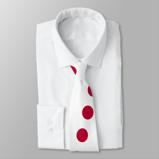 Cravate avec Drapeau du Japon (Attaché)