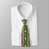 Cravate avec Irlande Couleurs Design (Attaché)
