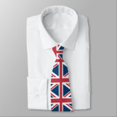Cravate avec le drapeau britannique Union Jack (Attaché)