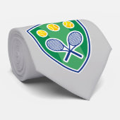 Cravate avec logo de tennis (Roulé)