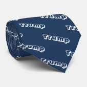 Cravate avec Trump (Roulé)