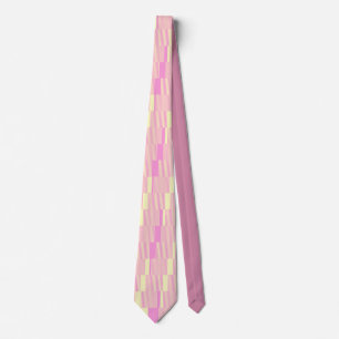 Cravate Avenue rose