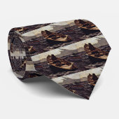 Cravate Avertissement de brouillard (l'avertissement de (Roulé)