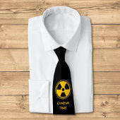 Cravate Avertissement de radioactivité