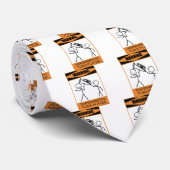 Cravate Avertissement Joueur Temperamental Tuba (Roulé)