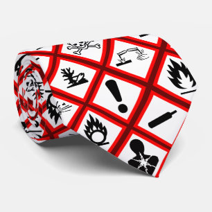 Cravate Avertissements sur les dangers de l'Osha