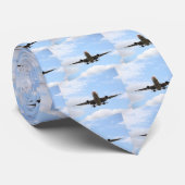 Cravate Avion à passagers (Roulé)