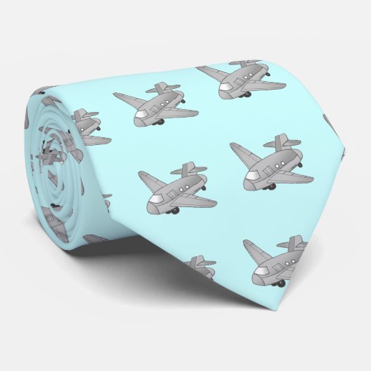 Cravate Avion Avion Cargo (Roulé)