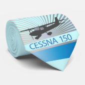 Cravate Avion de Cessna 150 (Roulé)