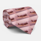 Cravate Avion de Spitfire de Supermarine (Roulé)