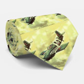 Cravate Avion vintage (Roulé)