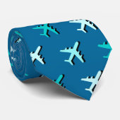 Cravate Avions (Roulé)
