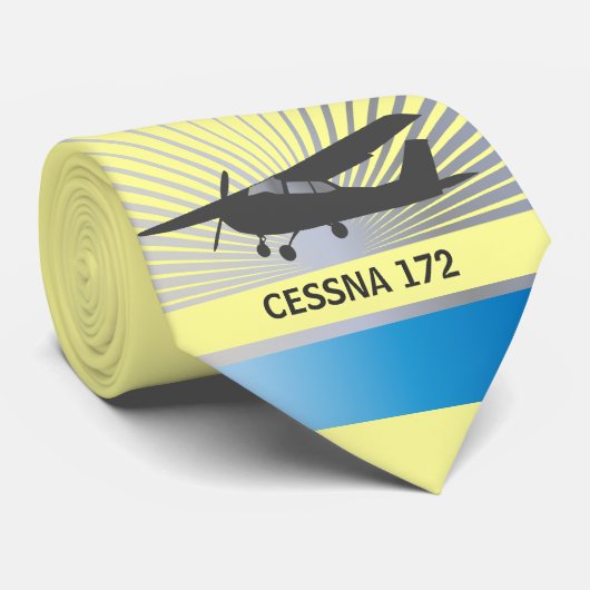 Cravate Avions à haute voilure (Roulé)